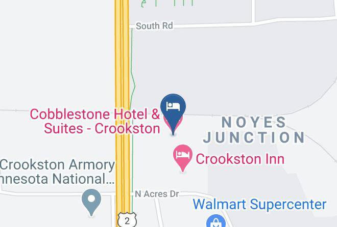 Polk - Cobblestone Hotel & Suites Crookston Maps
