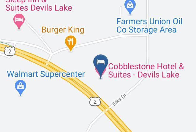 Ramsey - Cobblestone Hotel & Suites Devils Lake Maps