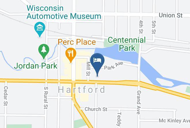 Washington - Cobblestone Hotel & Suites Hartford Maps