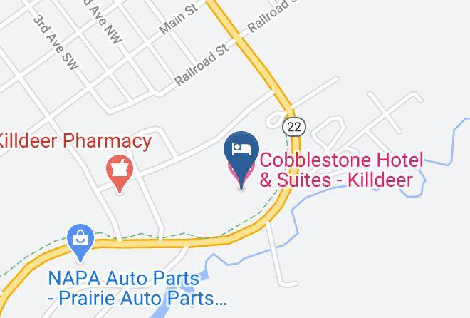 Dunn - Cobblestone Hotel & Suites Killdeer Maps