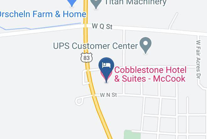 Red Willow - Cobblestone Hotel & Suites Mccook Maps