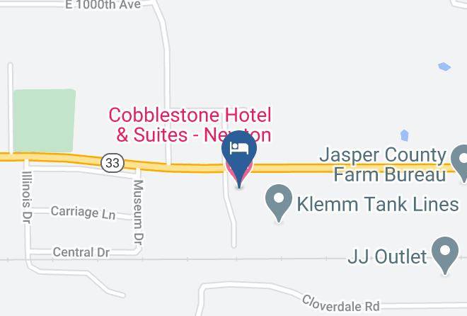Jasper - Cobblestone Hotel & Suites Newton Maps