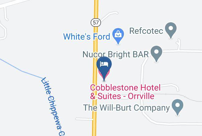 Wayne - Cobblestone Hotel & Suites Orrville Maps