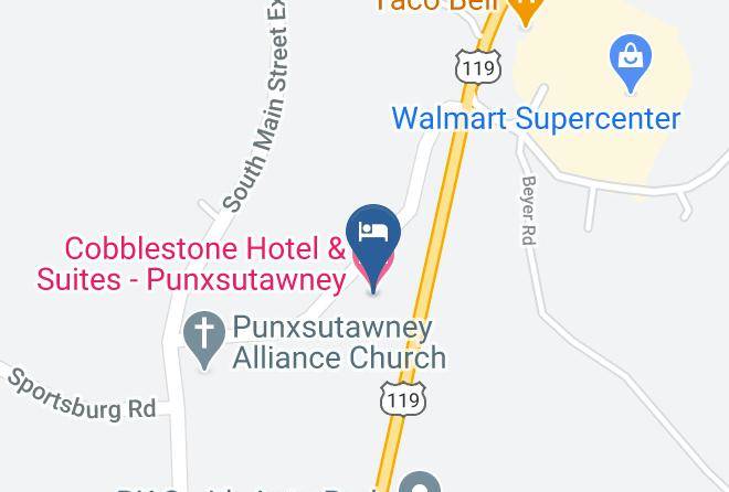 Jefferson - Cobblestone Hotel & Suites Punxsutawney Maps