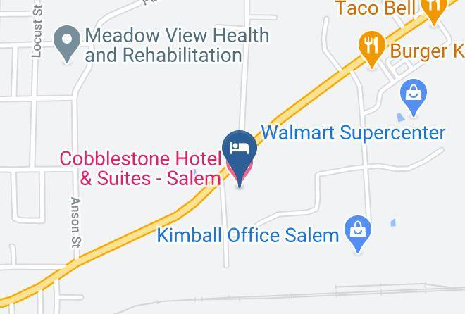 Washington - Cobblestone Hotel & Suites Salem Maps