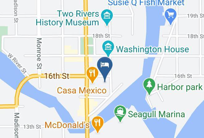 Manitowoc - Cobblestone Hotel & Suites Two Rivers Maps