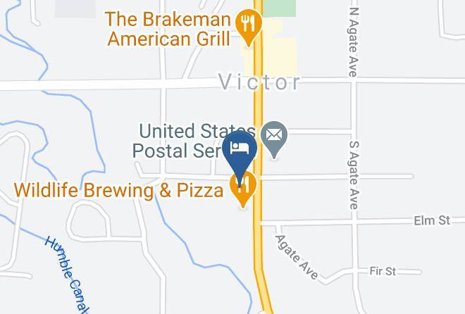 Teton - Cobblestone Hotel & Suites Victor Maps