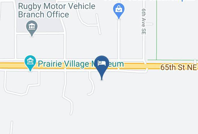 Pierce - Cobblestone Inn & Suites Rugby Maps