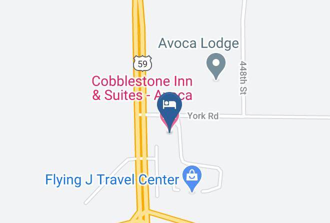 Pottawattamie - Cobblestone Inn & Suites Avoca Maps