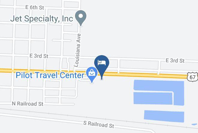 Reagan - Cobblestone Inn & Suites Big Lake Maps