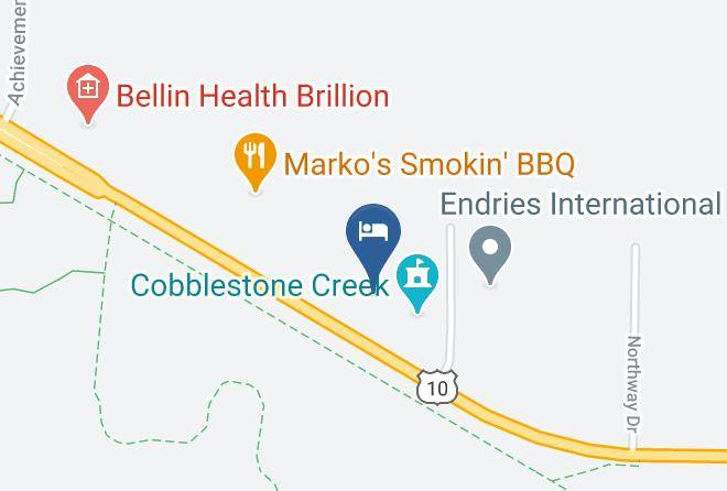 Calumet - Cobblestone Inn & Suites Brillion Maps