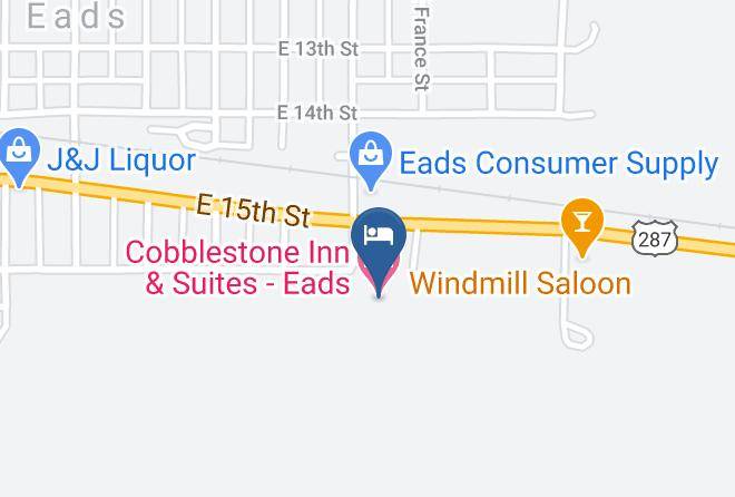 Kiowa - Cobblestone Inn & Suites Eads Maps