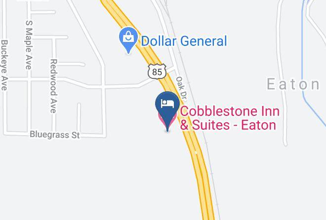 Weld - Cobblestone Inn & Suites Eaton Maps