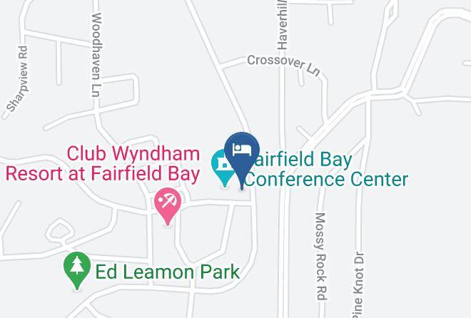 Van Buren - Cobblestone Inn & Suites Fairfield Bay Maps