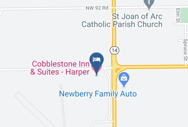 Harper - Cobblestone Inn & Suites Harper Maps