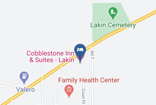 Kearny - Cobblestone Inn & Suites Lakin Maps