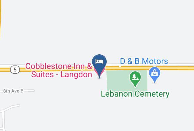 Cavalier - Cobblestone Inn & Suites Langdon Maps