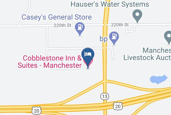 Delaware - Cobblestone Inn & Suites Manchester Maps