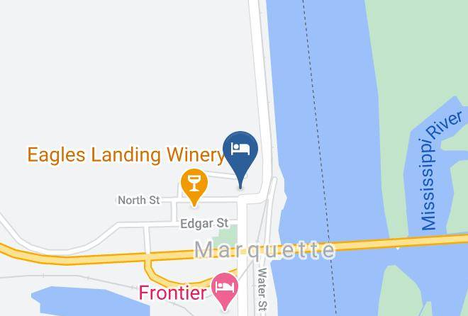 Cobblestone Inn & Suites Marquette Map