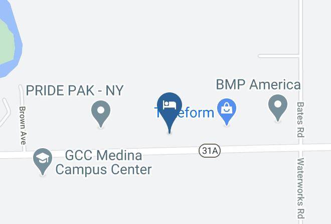 Orleans - Cobblestone Inn & Suites Medina Maps