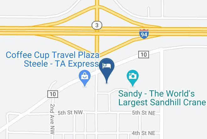 Kidder - Cobblestone Inn & Suites Steele Maps