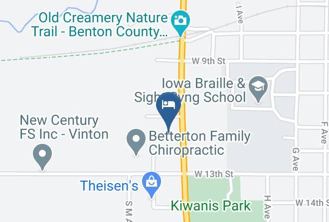 Cobblestone Inn & Suites Vinton Ia Map