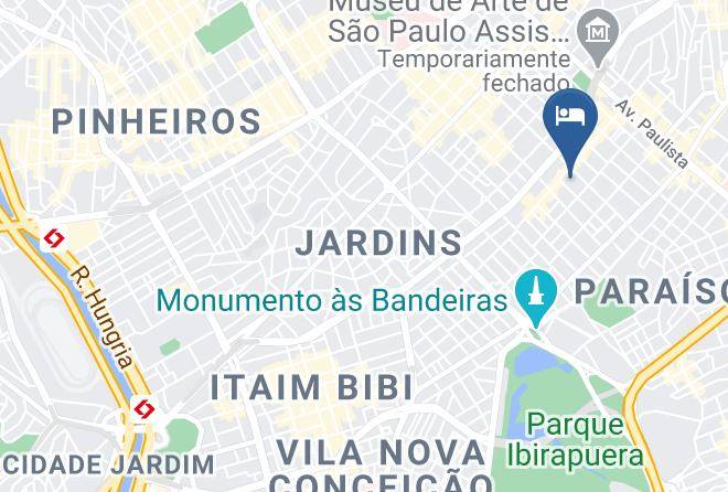 Sao Paulo Jardim Paulista - Cobertura Bar Sant Paul's Maps