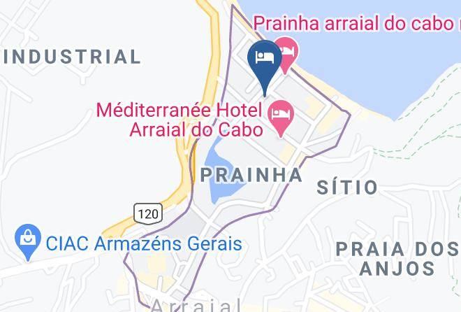 Arraial Do Cabo - Cobertura Duplex Na Prainha Em Arraial Do Cabo Maps