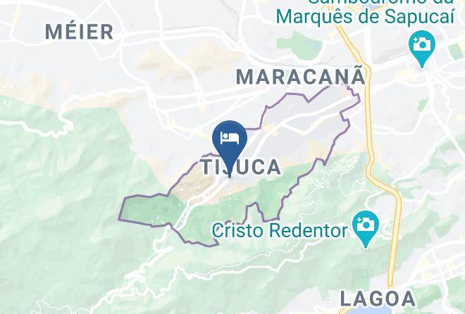 Rio De Janeiro Tijuca - Cobertura Na Tijuca Maps