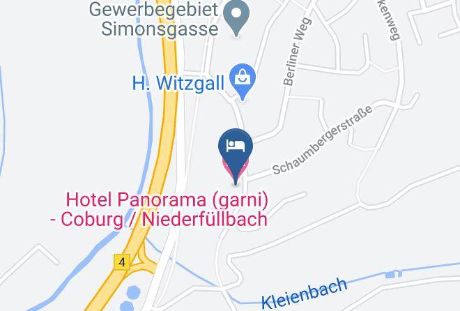 Coburg Niederfullbach Map