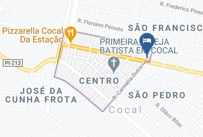 Cocal - Cocal Palace Hotel Maps