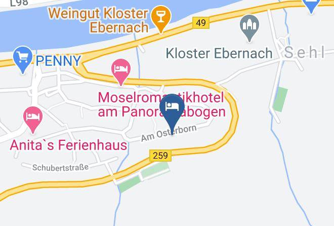 Cochem Zell - Cochem Ferienwohnung Scheuer Maps