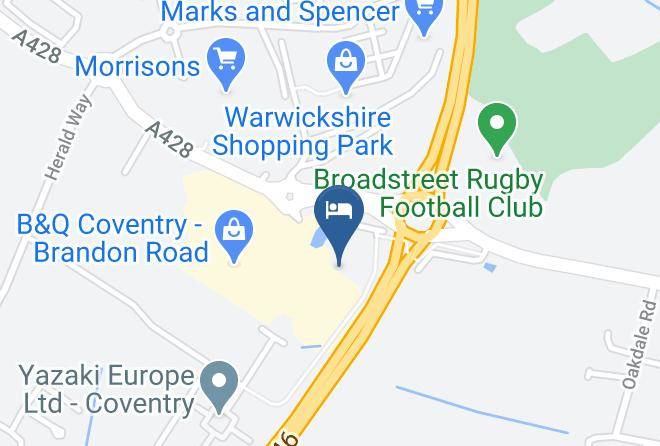 Coventry - Cocked Hat Hotel Maps