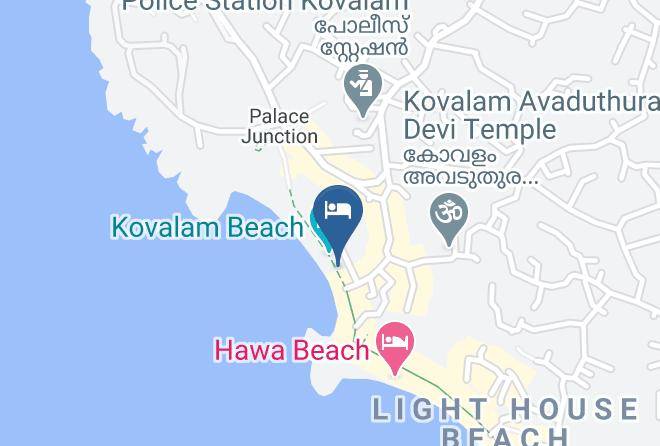 Neyyattinkara - Coco Beach Ayurvedic Resort Maps