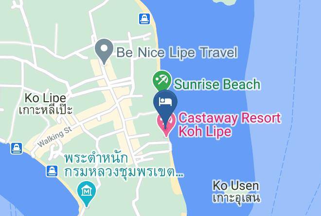Mueang Satun District - Coco Beach Bungalows Maps