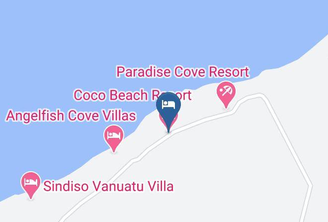 Efate - Coco Beach Resort Maps