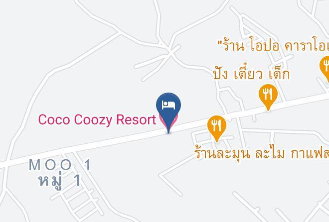 Amphoe Mueang Kanchanaburi - Coco Coozy Resort Maps