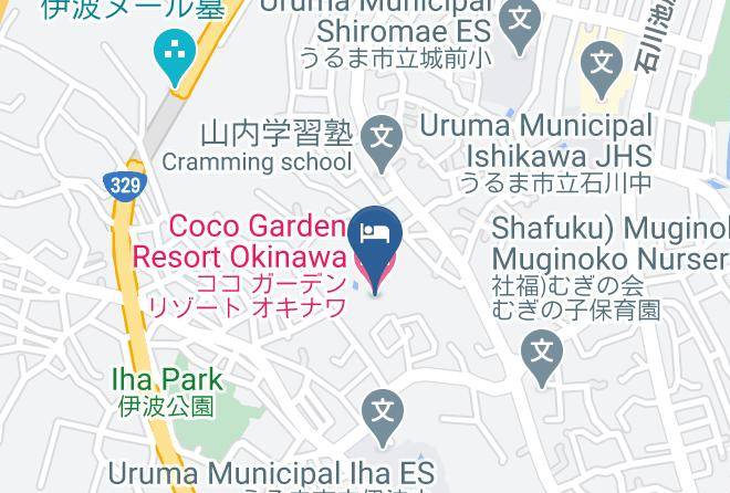 Uruma City - Coco Garden Resort Okinawa Maps