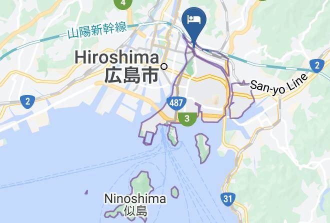 Hiroshima City Minami Ward - Coco Hiroshima Maps