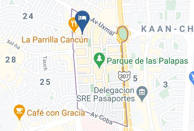 Benito Juarez - Coco Hostel Maps
