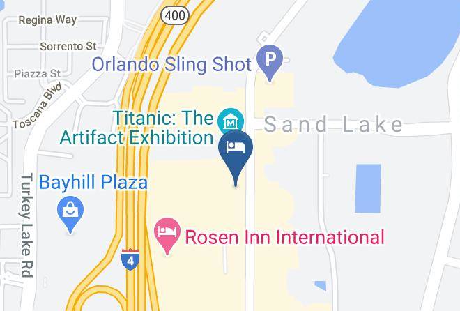 Orange - Coco Key And Water Park Resort Maps