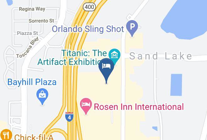 Orange - Coco Key Hotel And Water Resort Maps