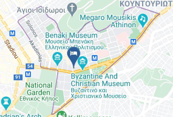 Central Athens - Coco Mat Athens Jumelle Maps