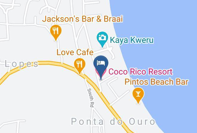 Matutuine - Coco Rico Resort Maps