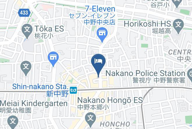 Coco Shuku Nakano Map