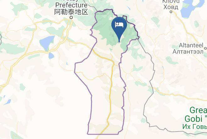 Altay Region - Coco Tuohai Ruixin Hotel Maps
