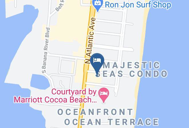 Brevard - Cocoa Beach Suites Hotel Maps