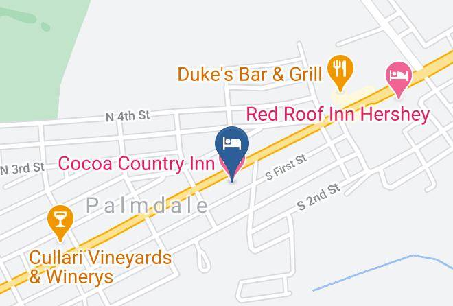 Dauphin - Cocoa Country Inn Maps