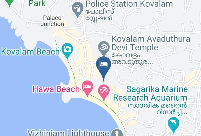 Neyyattinkara - Cocobeach Ayurvedic Resort Maps