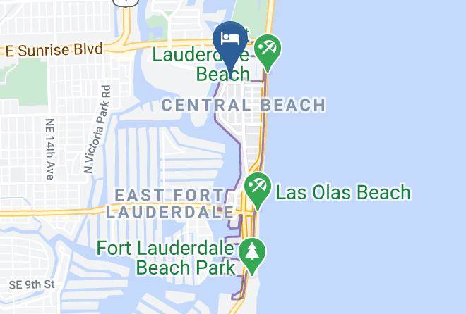 Broward - Cocobelle Resort Fort Lauderdale Maps